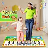 m zimoon Piano Mat Kids Large Music Floor Play Mat 135x58 cm Toys view 5