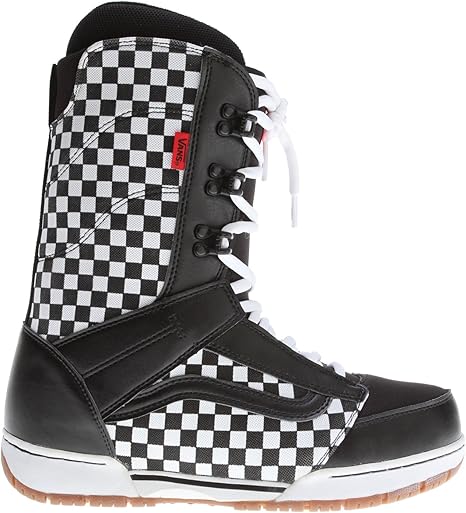 vans checkered snowboard boots