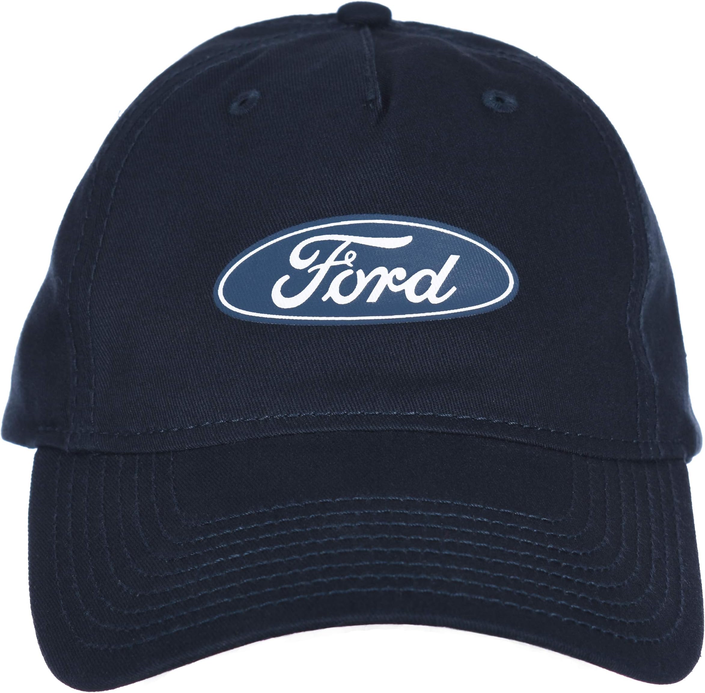 Ford Logo Adjustable Dark Navy Blue Fabric Cap