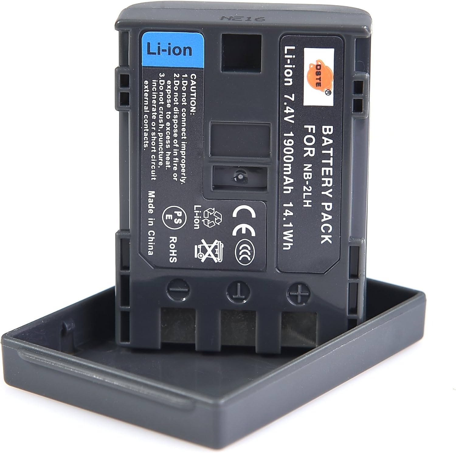 DSTE® 2x NB-2L NB-2LH Rechargeable Li-ion Battery + DC18U Travel and Car Charger Adapter for Canon Optura 30 40 50 60 400 500 PowerShot G7 G9 S30 S40 S45 S50 S60 S70 S80 VIXIA HF R10 HF R100 HF R11 HG10 HV20 HV30 HV40 ZR100 ZR200 ZR300 ZR400 ZR500 ZR600 ZR700 ZR800 ZR830 ZR850 ZR900 ZR930 ZR950 ZR960 DC301 DC310 DC320 DC330 DC410 DC420 - Image 3