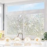 Lifetree Stained Glass Window Film 75x200cm Rainbow Privacy Self-Adhesive view 5