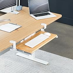 VIVO Large Clamp-on Computer Keyboard and Mouse