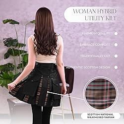 Hybrid Utility Kilts for Women Scottish Traditional