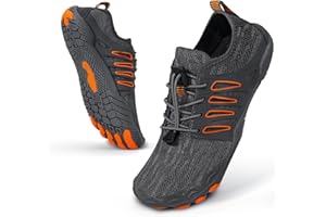 IFOWBVY Hike Barefoot Water Shoes for Women Men, Quick-Dry Aqua Footwear Breathable Non-Slip Wide Toe Shoe for Beach Swim River Pool Lake Hiking Kayaking Surfing