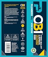 OB1 PlumbersPal White Sanitary Sealant & Adhesive - Mould Resistant - 290ml view 2