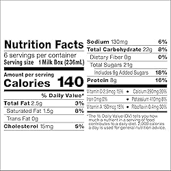 Horizon Organic, Milk Low-Fat Vanilla Organic, 8 Fl
