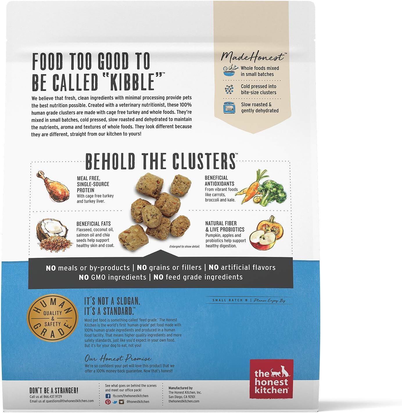 honest kitchen whole grain turkey