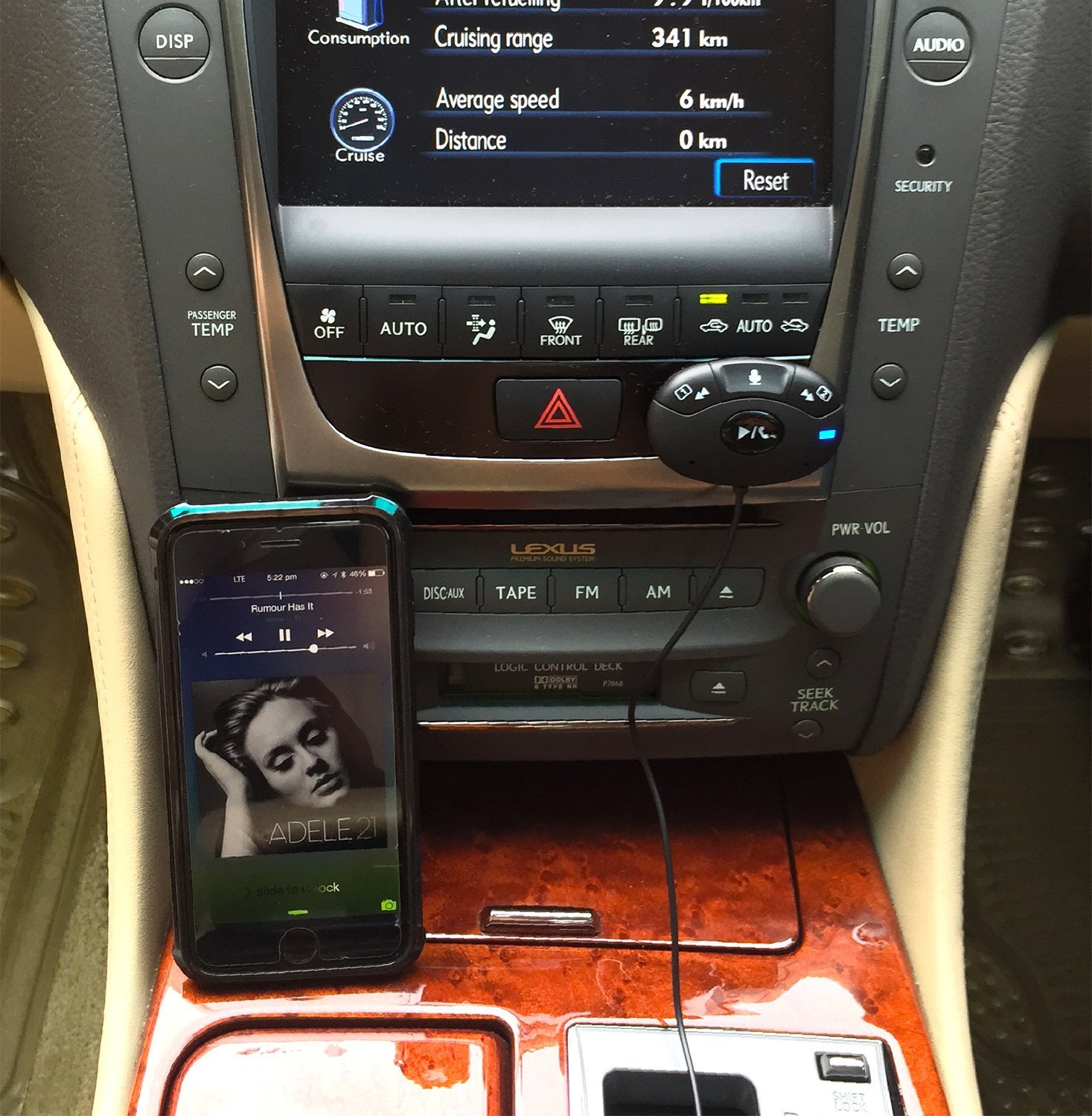 bluetooth echo in car