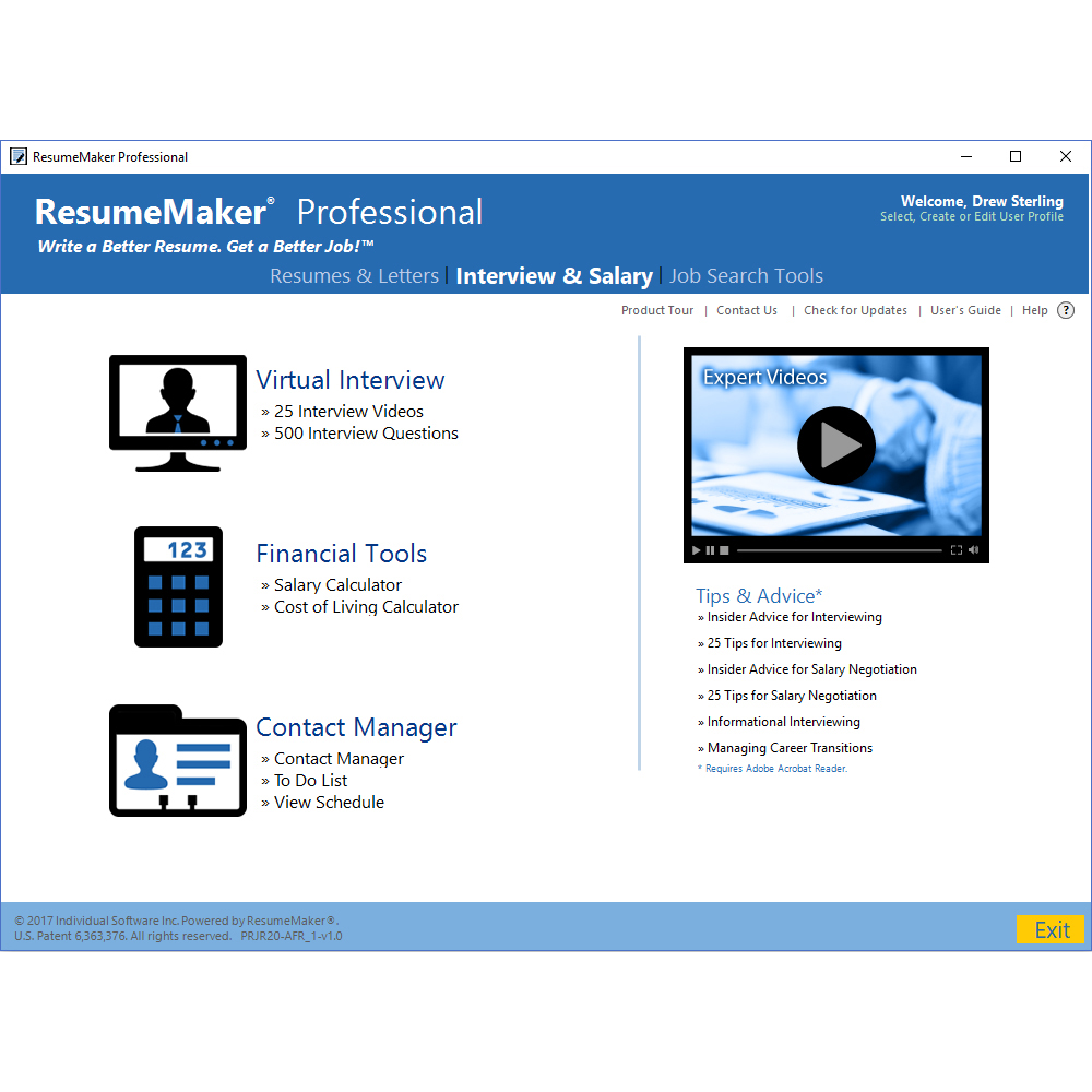 ResumeMaker Professional Deluxe 20 [Download] - Thumbnail 4