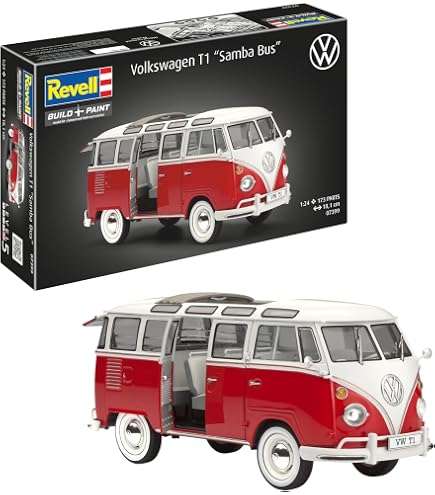 Amazon.com: Revell 67676 Model Set VW T2 Camper Model Kit for