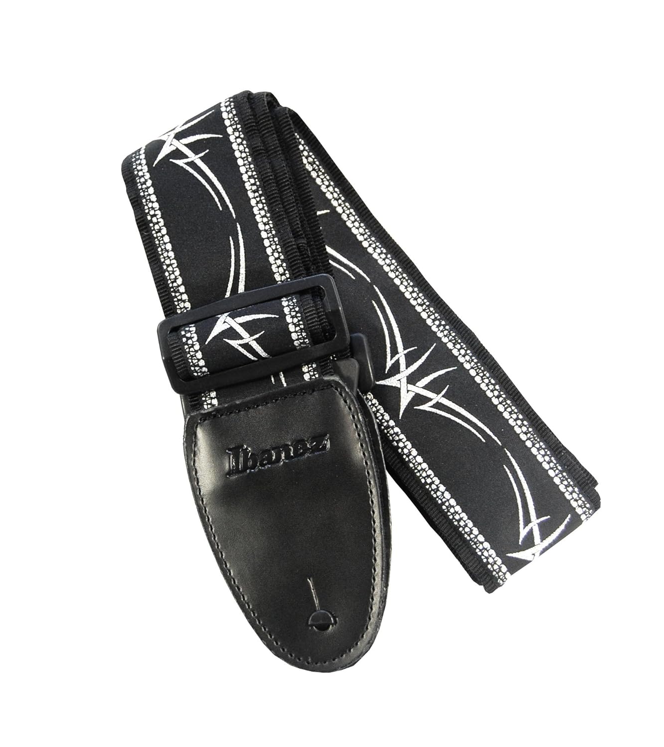 Ibanez Check Guitar Strap Ibanez Logo Silver Amazon.co.uk Musical