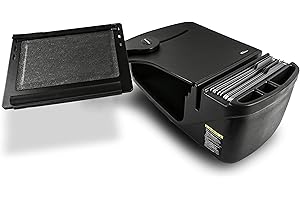 AutoExec AUE10070 Reach Front Seat Car Desk Black Finish