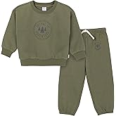 Gerber baby-boys Baby Boys Toddler 2-piece Fleece Sweatshirt and Jogger Set