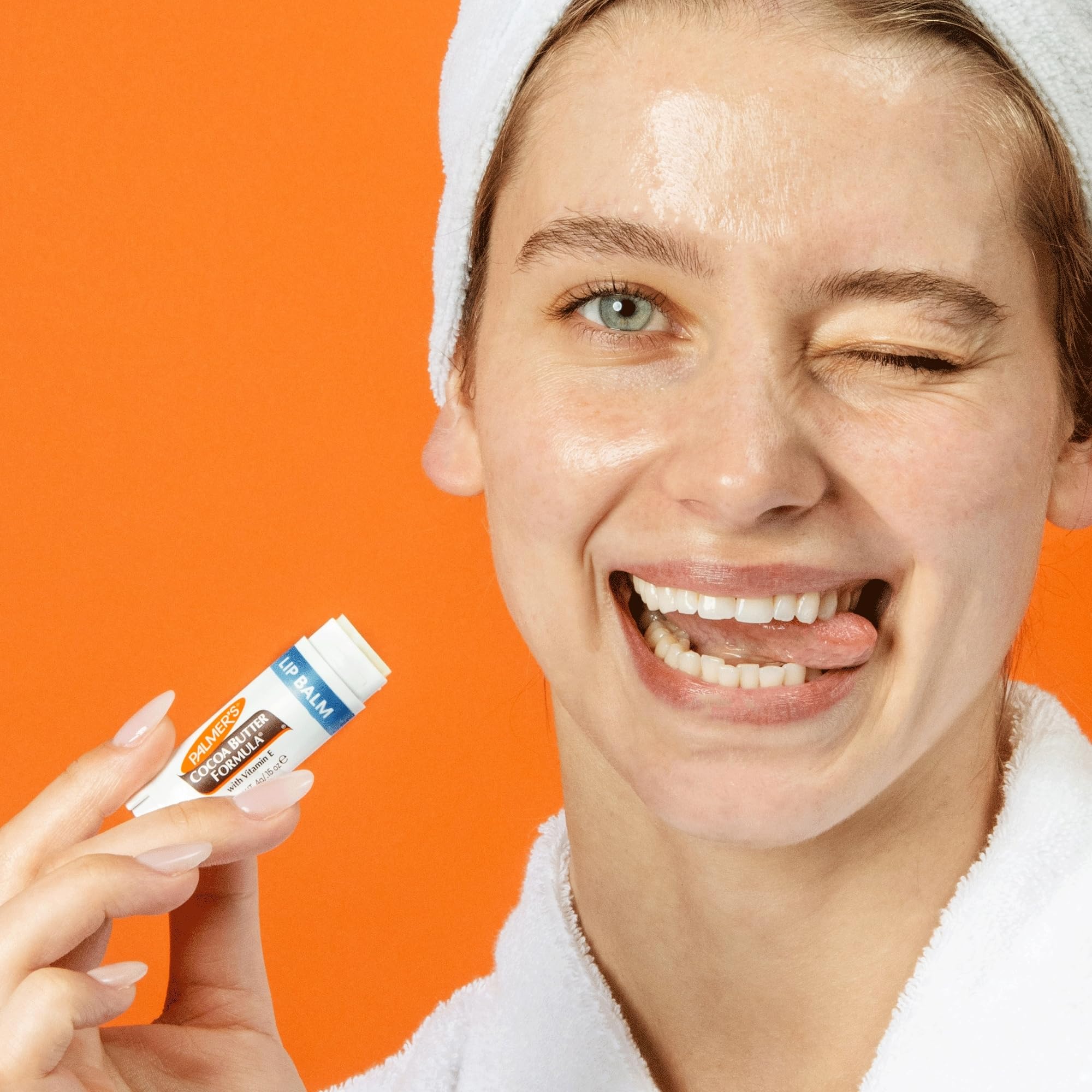 Palmer's Cocoa Butter Formula Lip Balm, All-Day Moisturization, Beach Bag Must-Have, Hydrates Dry, Cracked Lips (Pack of 1)