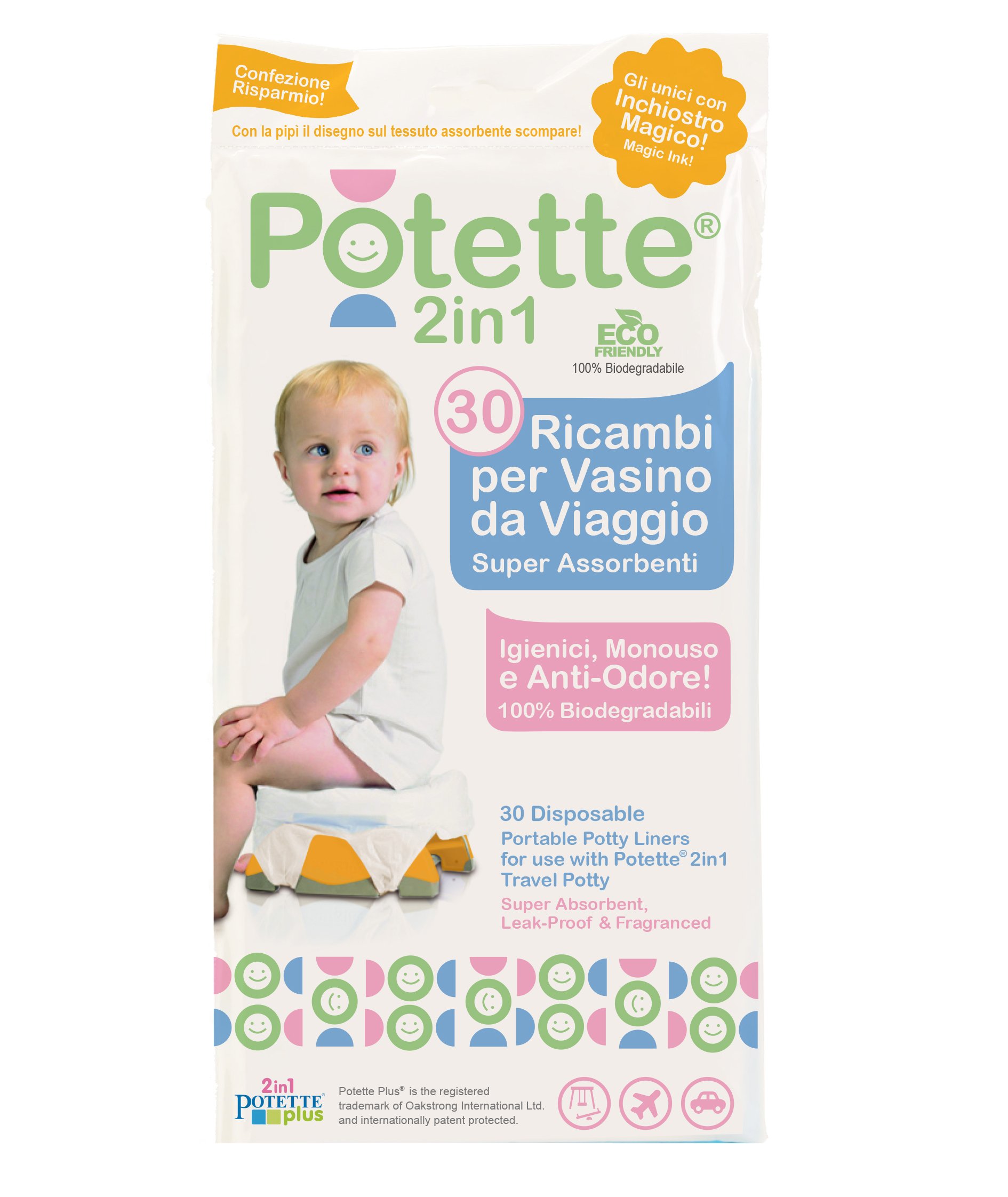 Pottette Plus 2in1 Spare Parts 30 Biodegradable