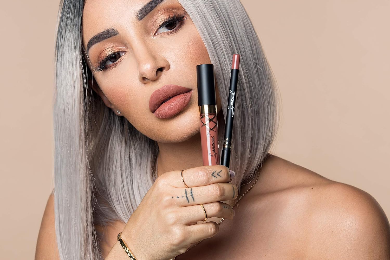 Sananas Beauty Rouge à Lèvres Spicy Greige