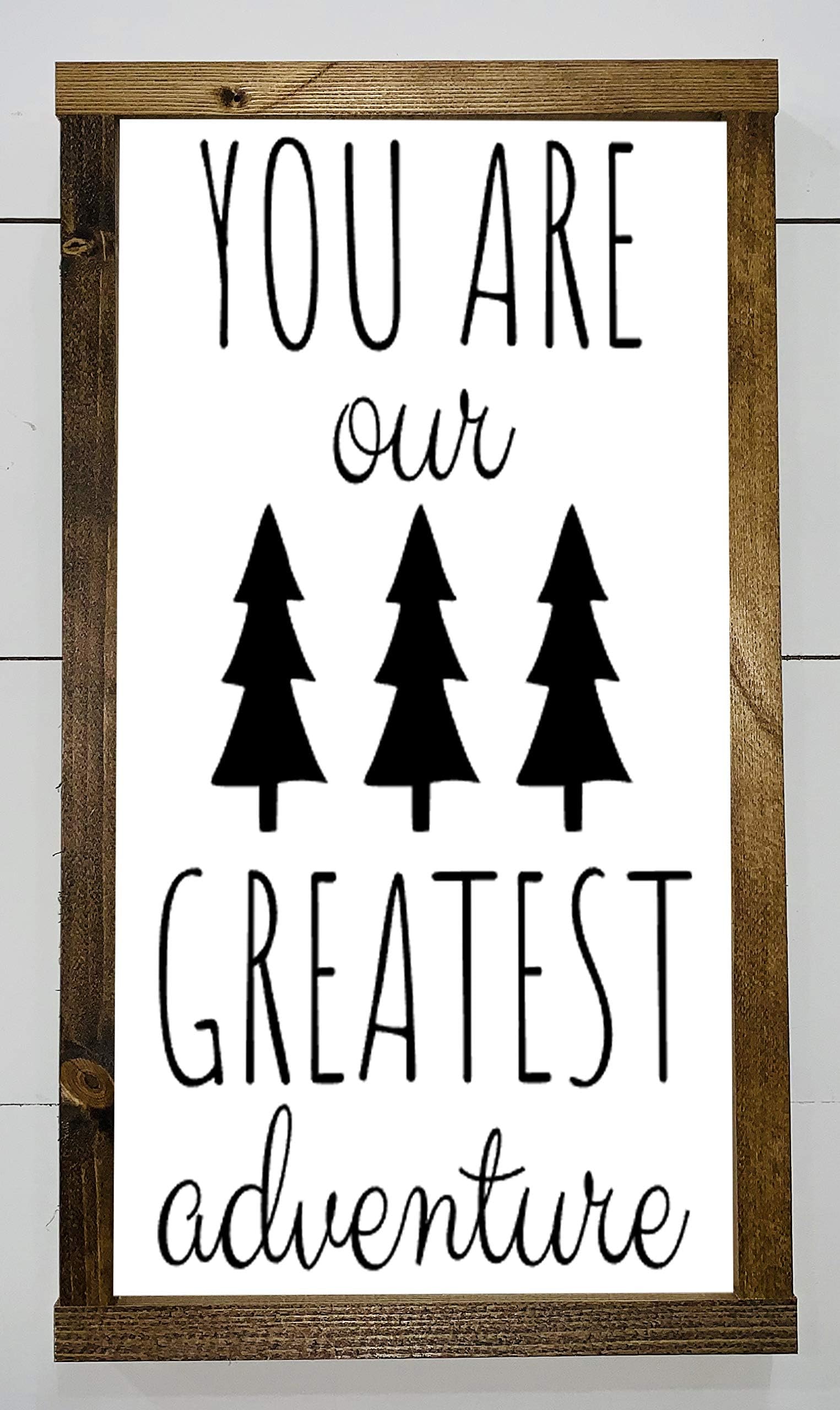 You Are Our Greatest Adventure, Nursery Sign, Children's Room Decor, Rustic Nursery