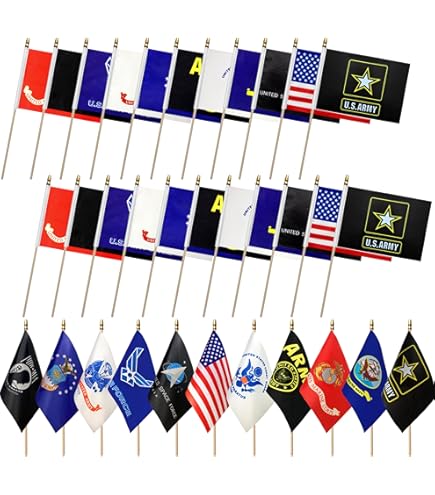 SUPERFINDINGS 12Pcs Mini Flag Stands - 6.3x2.5cm Two Hole Desk Flag Holders For Miniature Flags