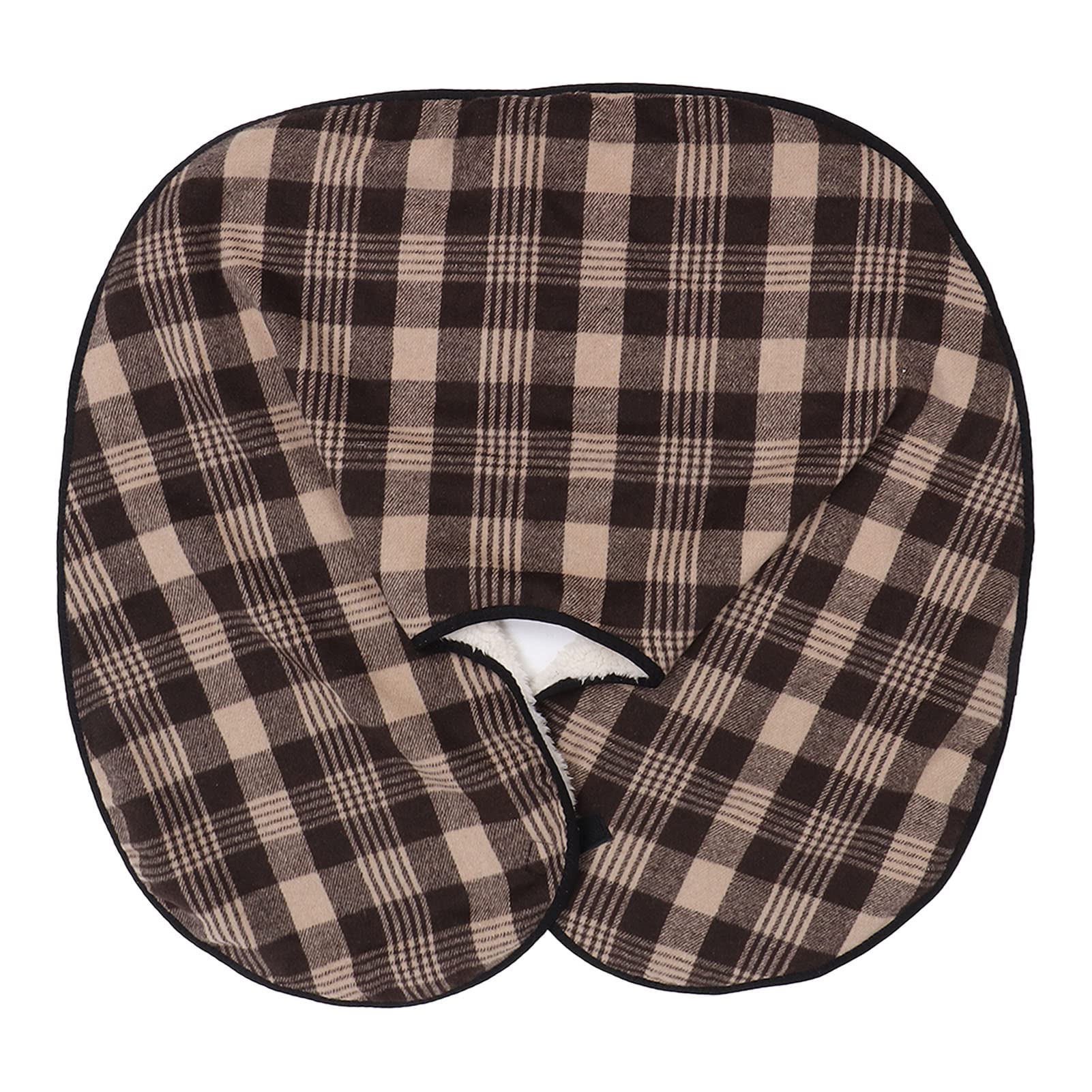 Elderly Wheelchair Care Shawl,Portable Wheelchair Thickened Shawl, Thickened Lint Keep Warm Shoulder Blanket, Wheelchair Heating Blanket for Winter Use, Wheelchair Thickened Shawl Wheelchair Shou