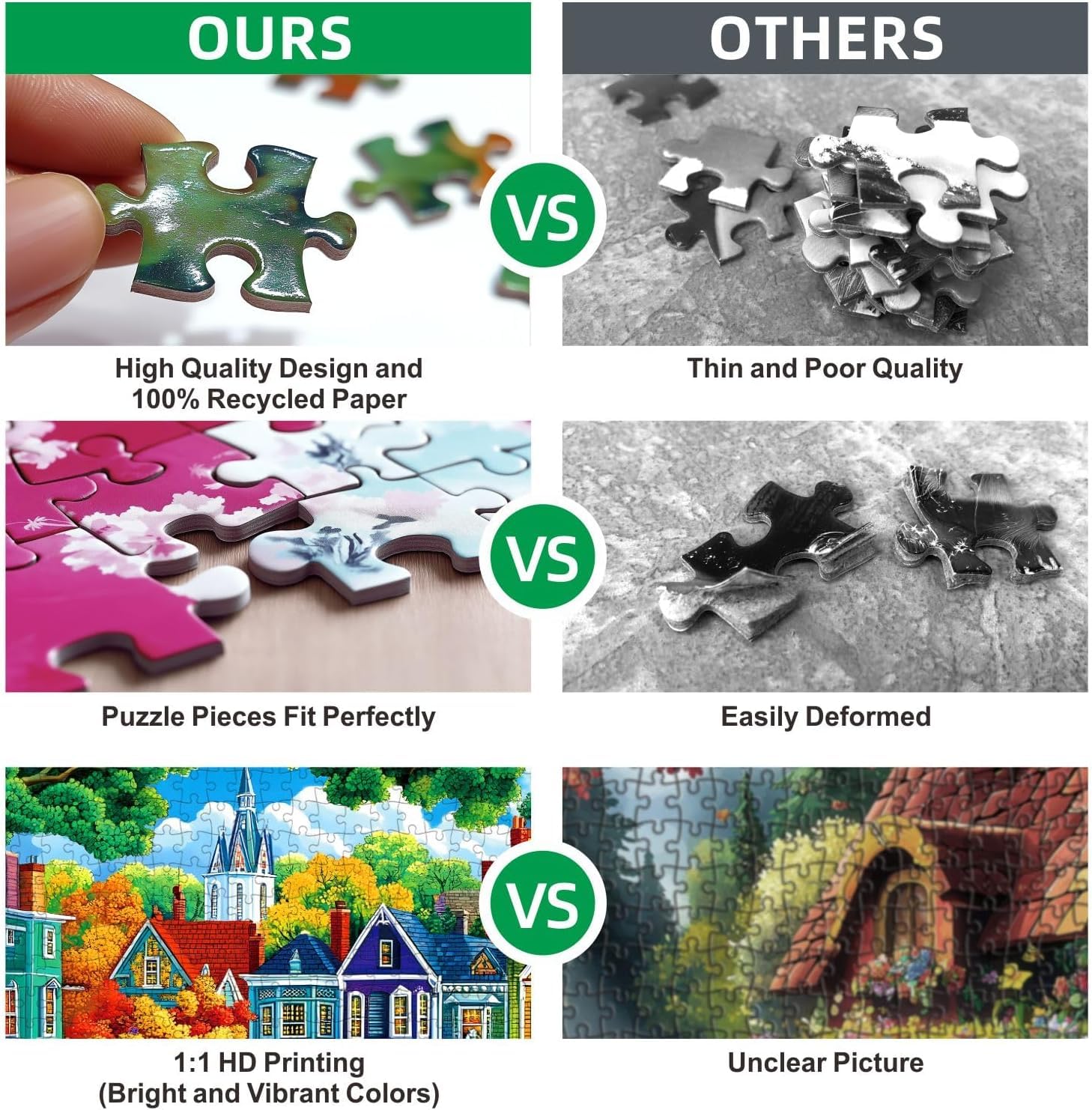 MINIWAN Colorful Embossed Flowers Puzzles for Adults, Plant Floral Puzzle Art, Impossible Hard Difficult Challenging Jigsaw Puzzles 1000 Pieces Painting