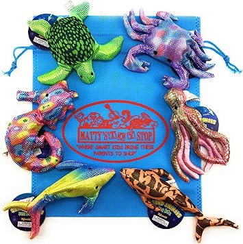 Toysmith Sand-Filled Animals Sea Life 