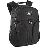 Kelty Black Laptop Backpack 25 Liter, 18 Inch Multipocket College Backpack for Men, Women, Hiking, Work