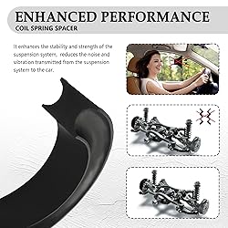 2PCS Coil Spring Spacer for 5-5.5 Inch Car Enhance