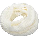 NEOSAN Womens Thick Ribbed Knit Winter Infinity Circle Loop Scarf
