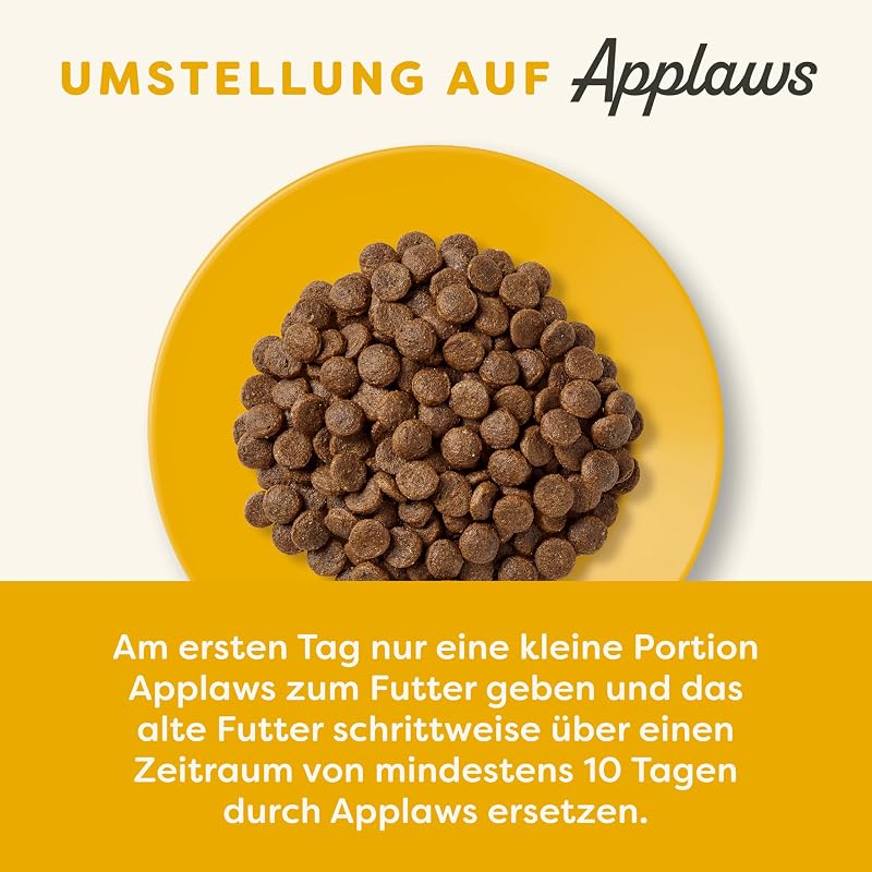 Trockenfutter für ausgewachsene Katzen 2 kg – Huhn mit Lamm Kroketten 1 x 2 kg, getreidefrei, proteinreich, 100% natürliche Zutaten