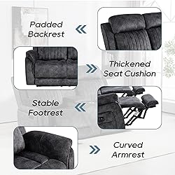 Consofa Zero Gravity Power Reclining Sofa with