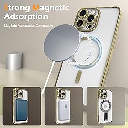 IAIYOXI Magnetic Clear Case for iPhone 16e with