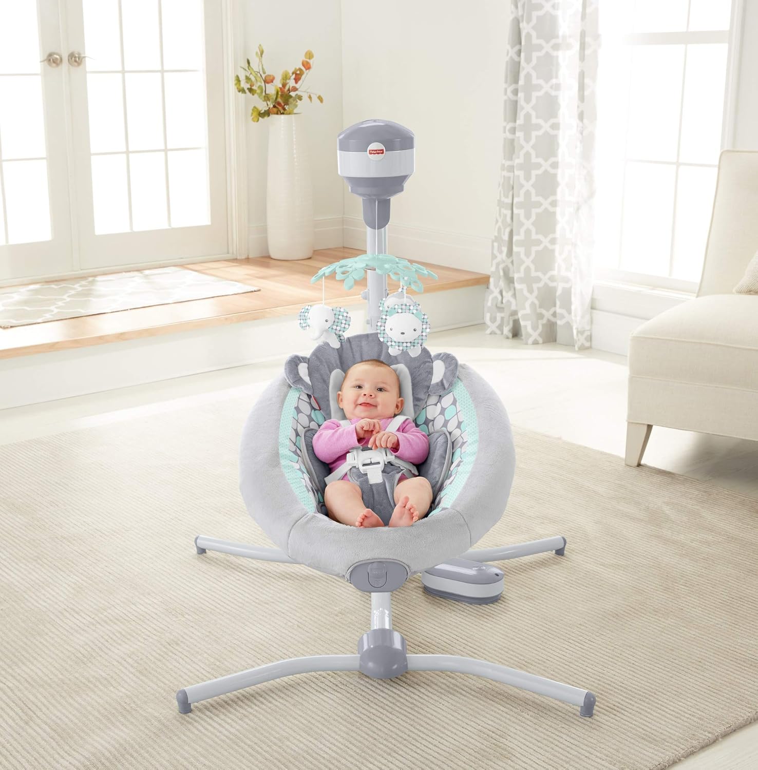 fisher price monkey swing toy