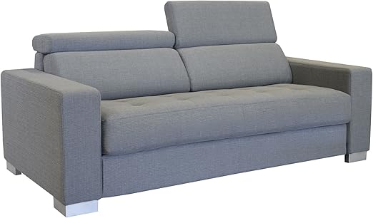 Alinéa Mauro Canapé Fixe 3 Places Gris Clair Gris 2000x99