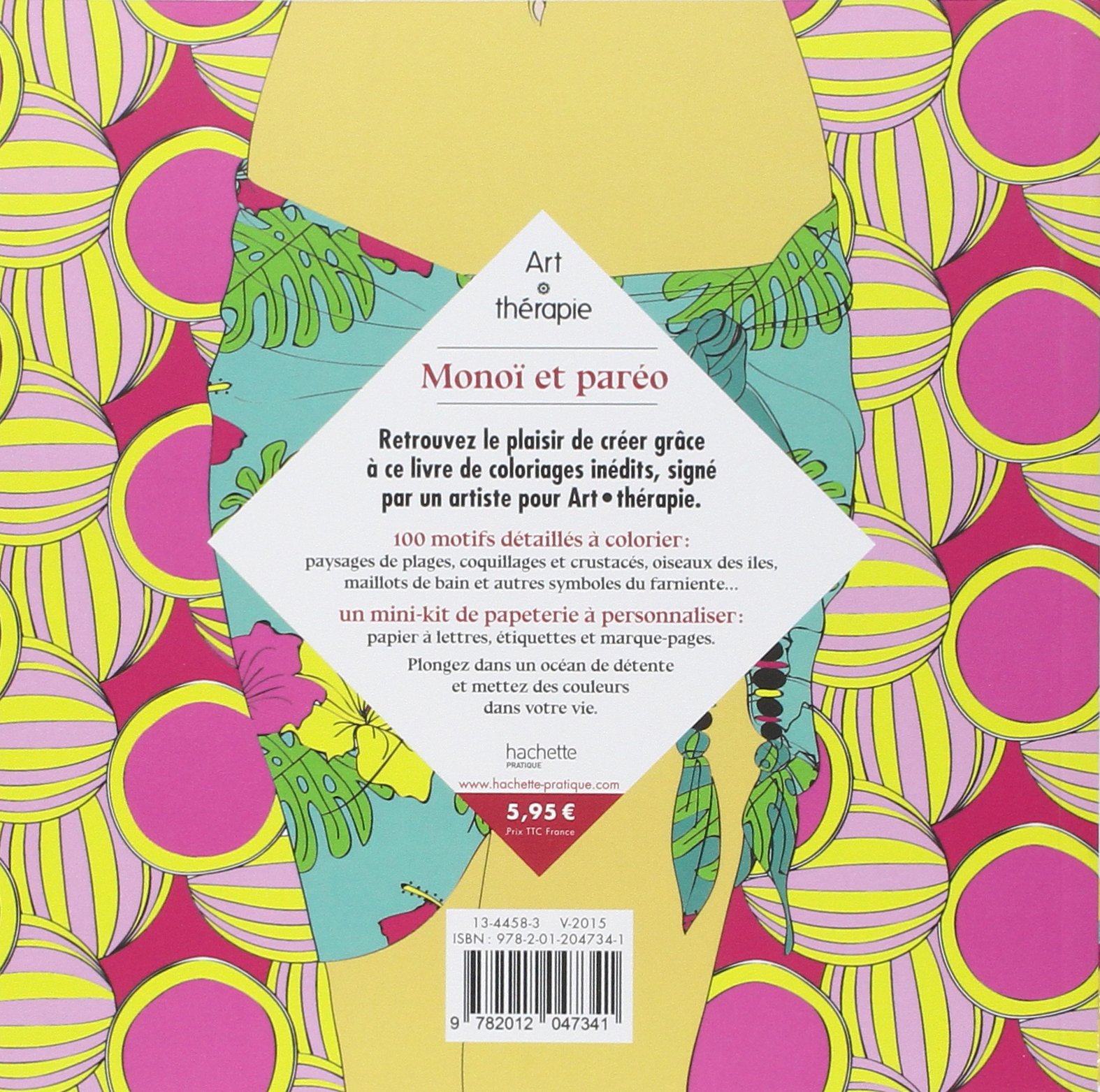Monoi Et Paréo 100 Coloriages Art Therapie French