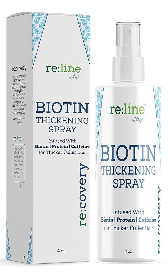 Amazon Com Biotin Hair Thickening Spray For Thin Hair