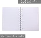 Pukka Pad A4 Dotted Metallic Jotta Book 200 Pages 80GSM 4-Hole Grey view 6