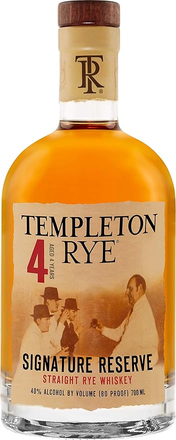 Templeton Rye 4 Year Roggenwhiskey 40 Whisky Mindestens 4 Jahre In American Oak Flame Charred Fassern Gereift 1 X 0 7 L Amazon De Bier Wein Spirituosen