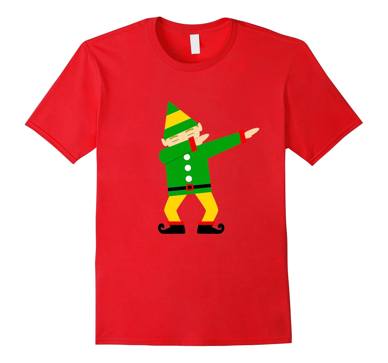 Dabbing Elf Christmas T-Shirt Tshirt Funny Hip Hop-ANZ