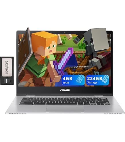 ASUS Chromebook C423NA-DH02 14.0inch HD NanoEdge Display,Intel