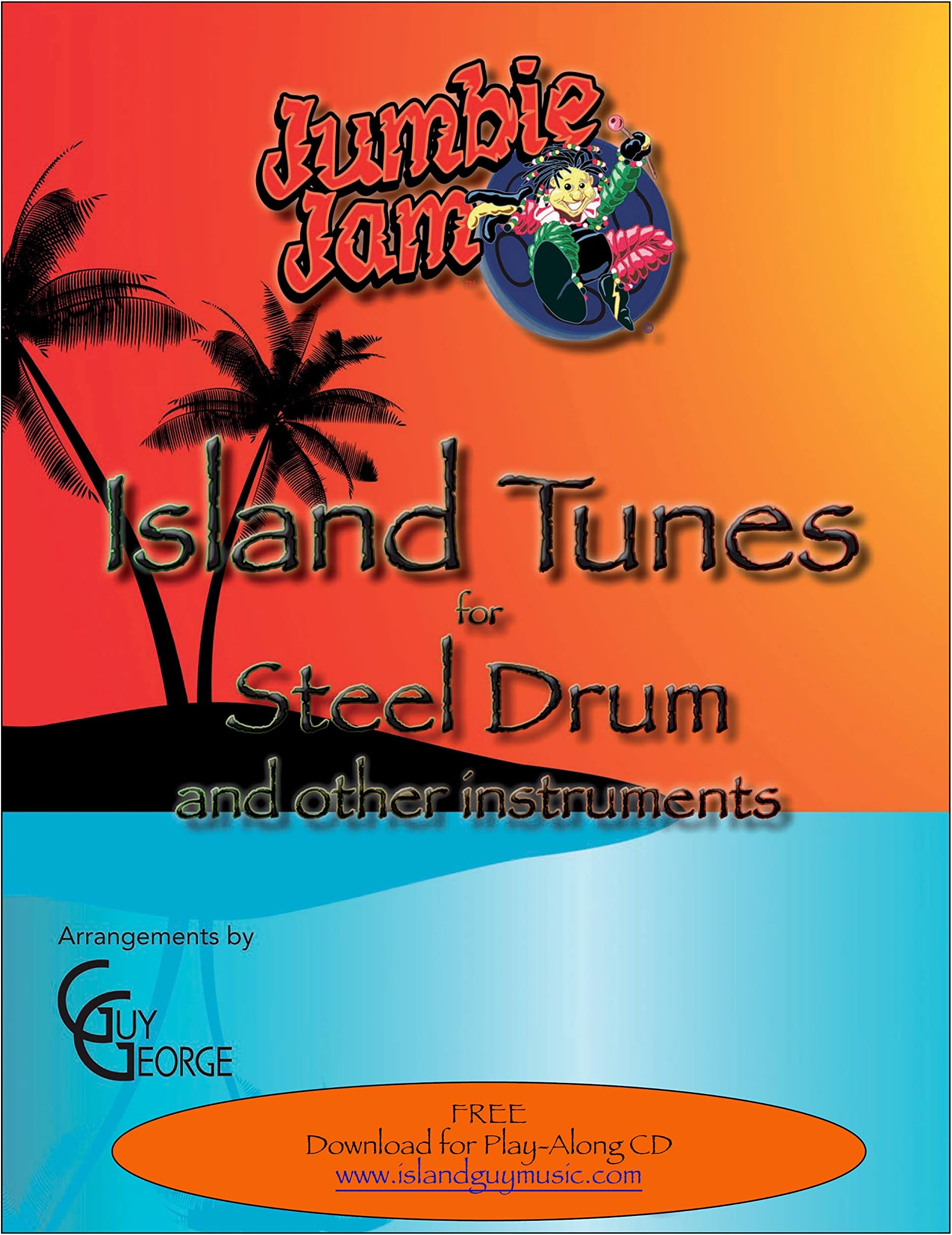 Panyard JJ5506 Jumbie Jam Island Tunes for Steel Pan Book with CD
