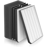 Ecofort 2000 Replacement Filter for Air Doctor 2000 &amp; 2000i Air Purifiers | 2 Premium Filter, 2 Carbon Filters &amp; 6 Pre-Filters Compatible with AirDoctor AD2000, Comparable to ADF2001, ADF2002 &amp; ADF2003