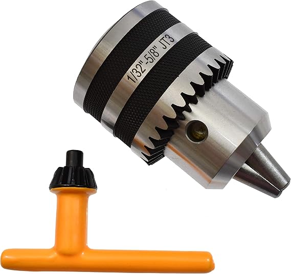 5/8" Replacement Drill Chuck For Drill Press Jt3 Jt 3 Jacobs Taper