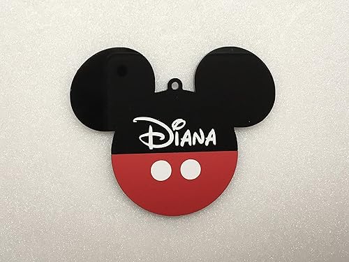 With Name Mickey Mouse Ornament Personalized Free Callisters