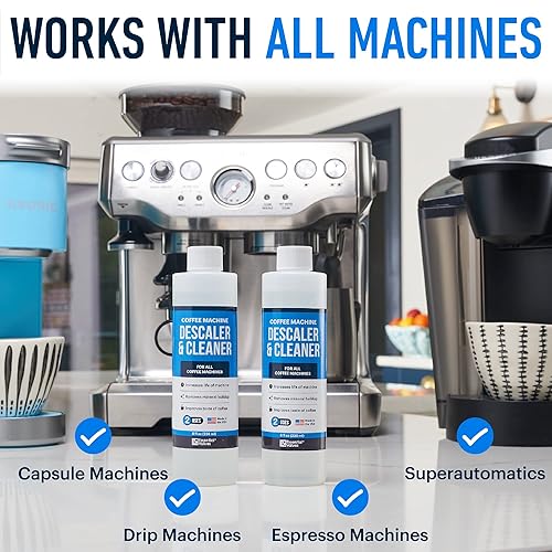 Descaling Solution (12 Uses) Coffee Machine Descaler Cleaner