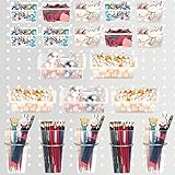 Yookeer 20 Pcs Pegboard Bins and Cups with Hooks