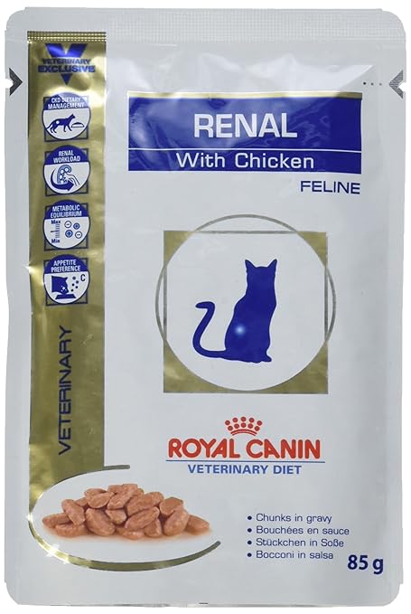 Royal Canin Vet Diet renal frischebeutel12 x 85 g Chicken Katze