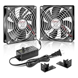Wathai 120mm Muffin Fan Dual Ball with AC 110v