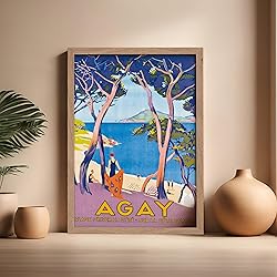 Poster Master Vintage Travel Poster - Retro France