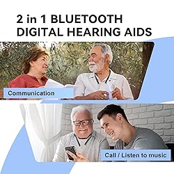 ADCDAC Hearing Aids, Bluetooth Hearing Aid for