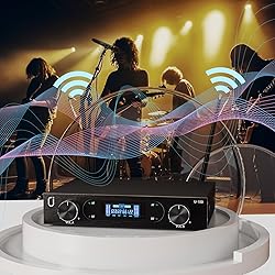 HWWR Wireless Microphones, Professional UHF